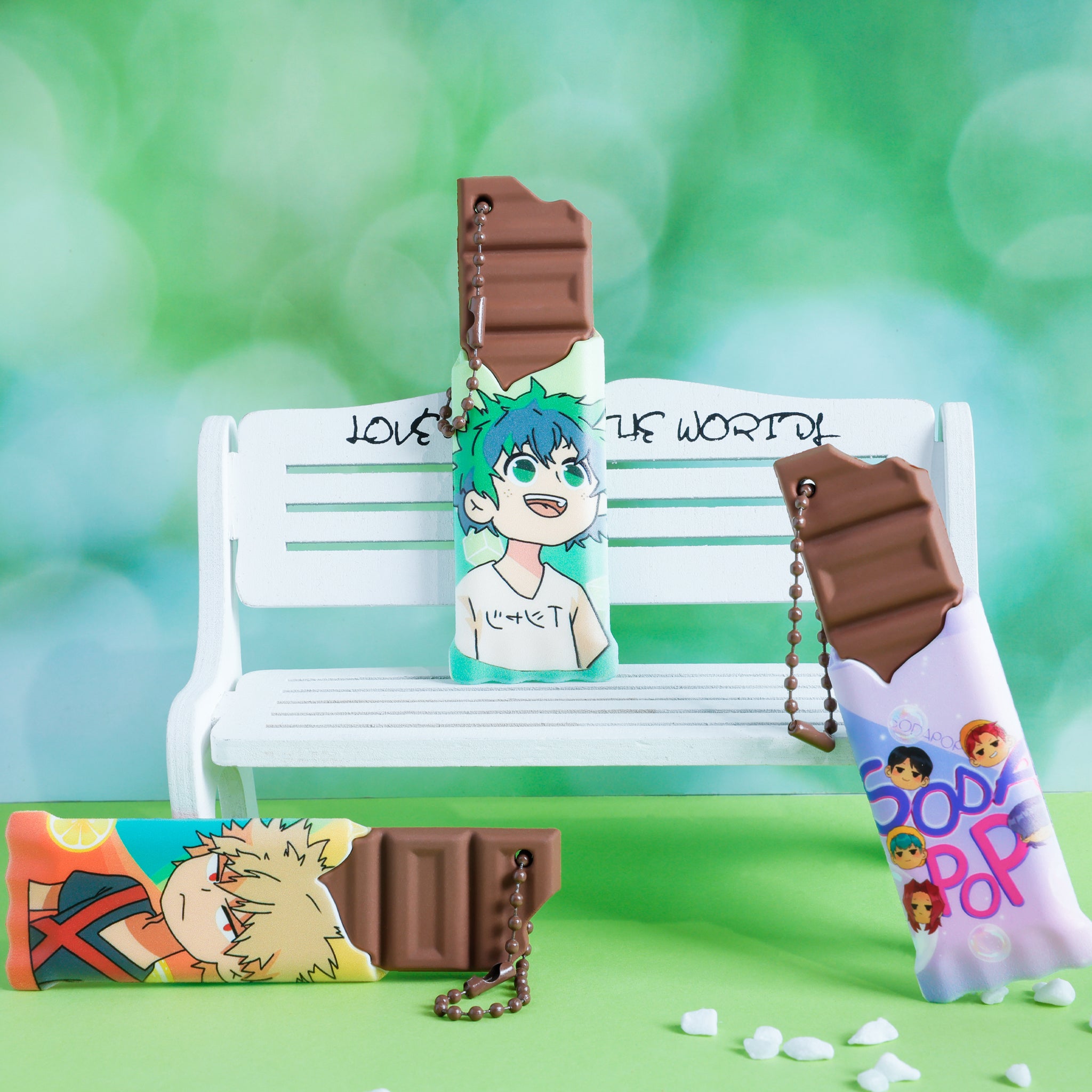 Custom Mini Chocolate Bar Charms