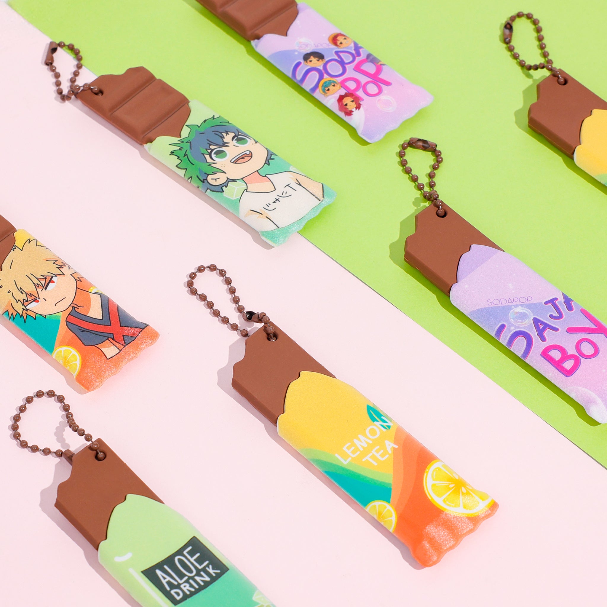 Custom Mini Chocolate Bar Charms