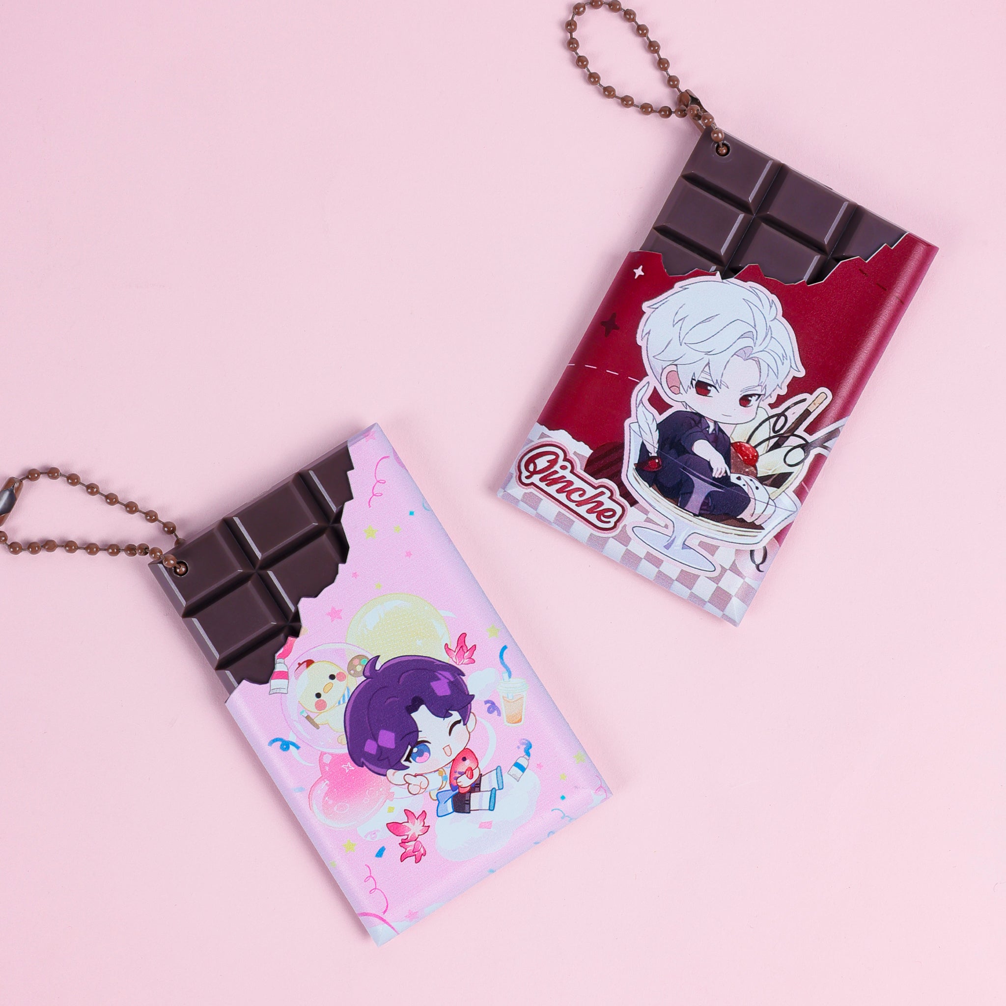 Custom Chocolate Keychains