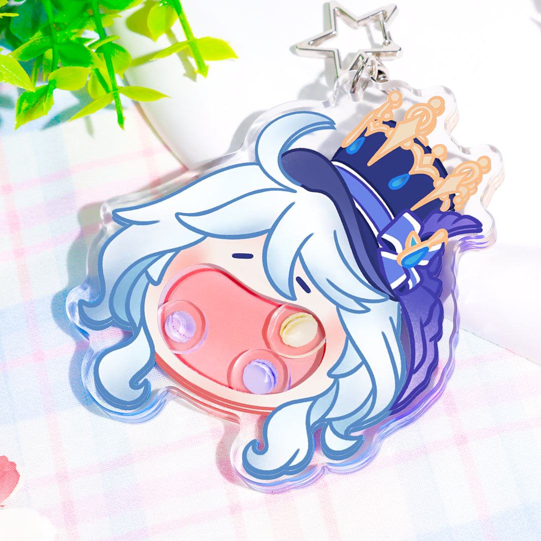 Llaveros acrílicos Shaker personalizados