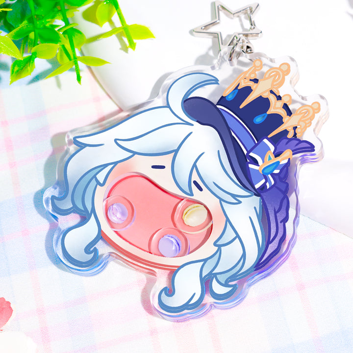 Llaveros acrílicos Shaker personalizados