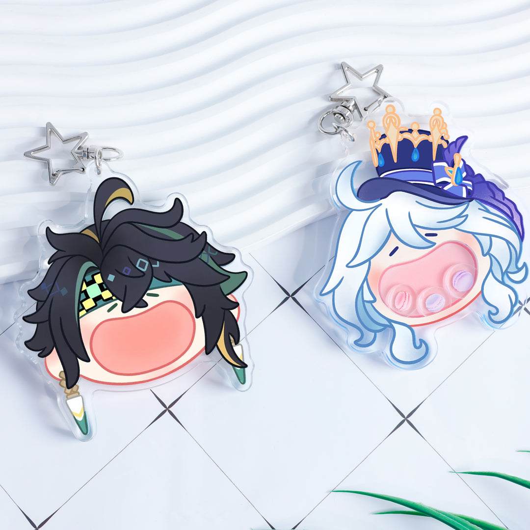 Llaveros acrílicos Shaker personalizados