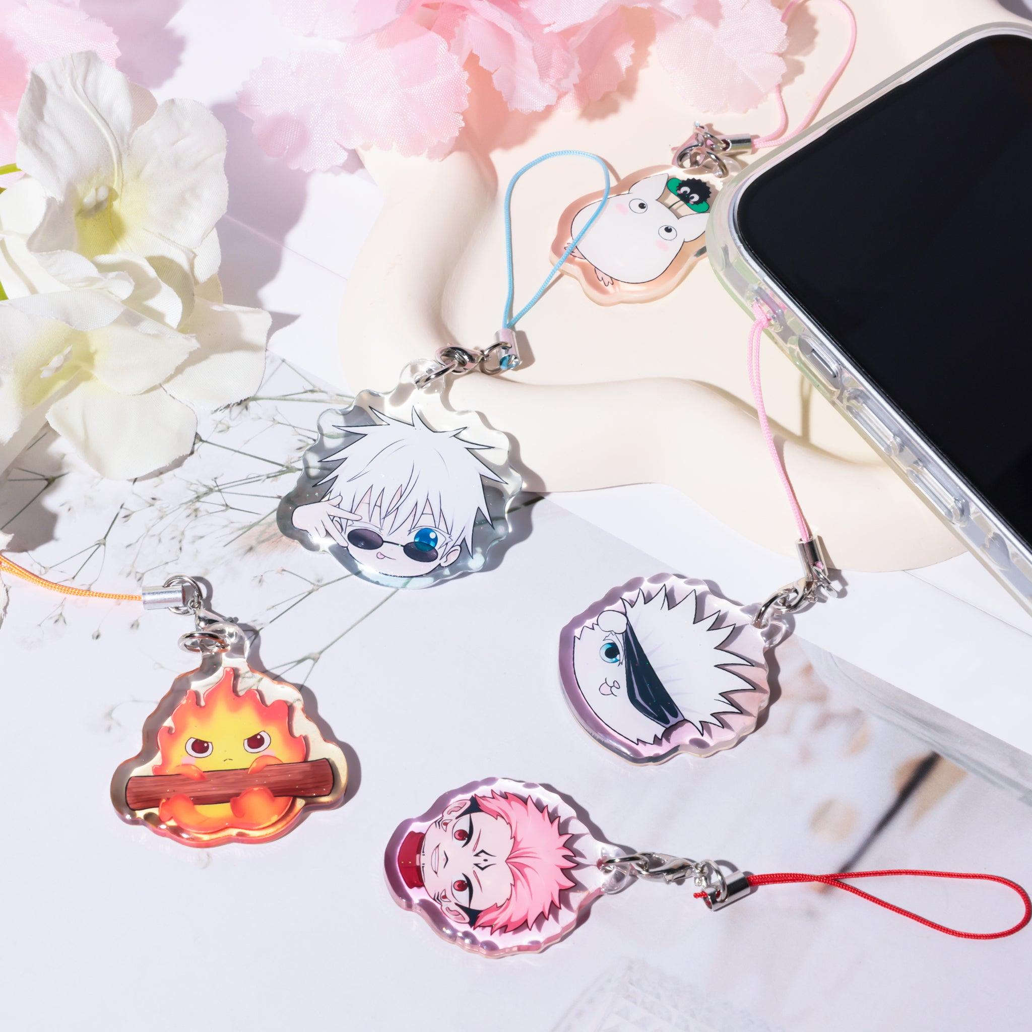 Custom Crystal Acrylic Phone Charms - ZoArtix