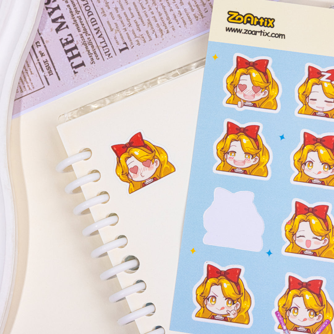 Custom Kiss Cut Sticker Sheets