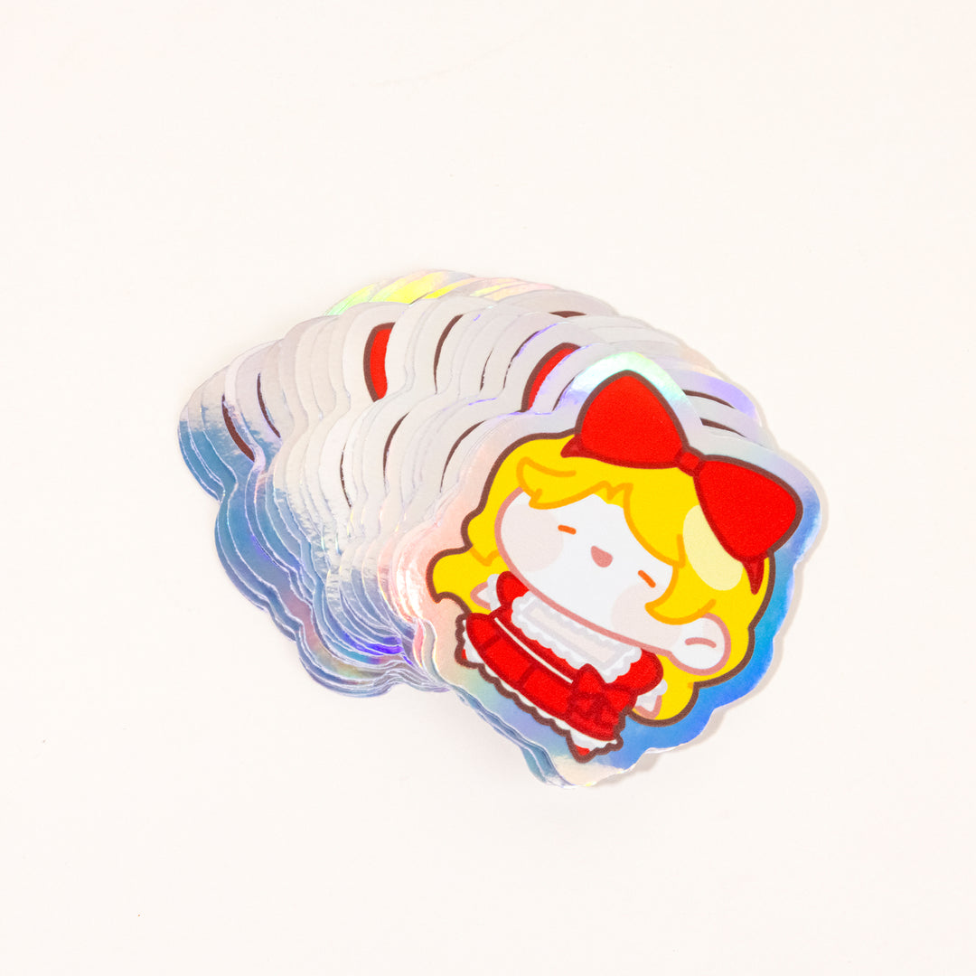 Custom Holographic Border Stickers