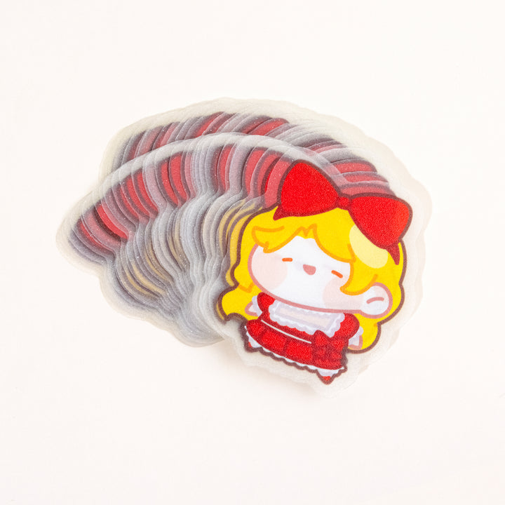 Custom Frosted Stickers