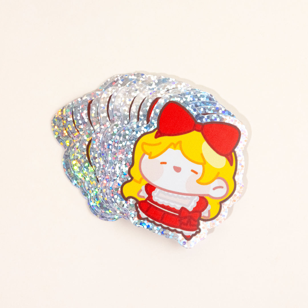 Custom Glitter Stickers