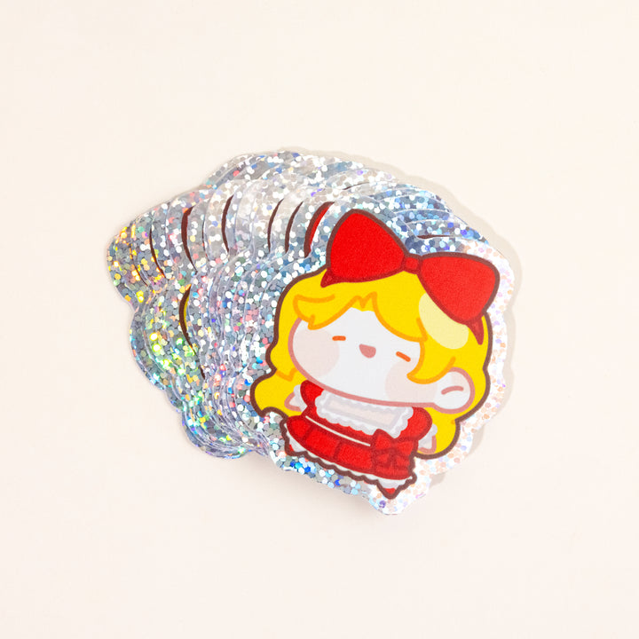 Custom Glitter Stickers