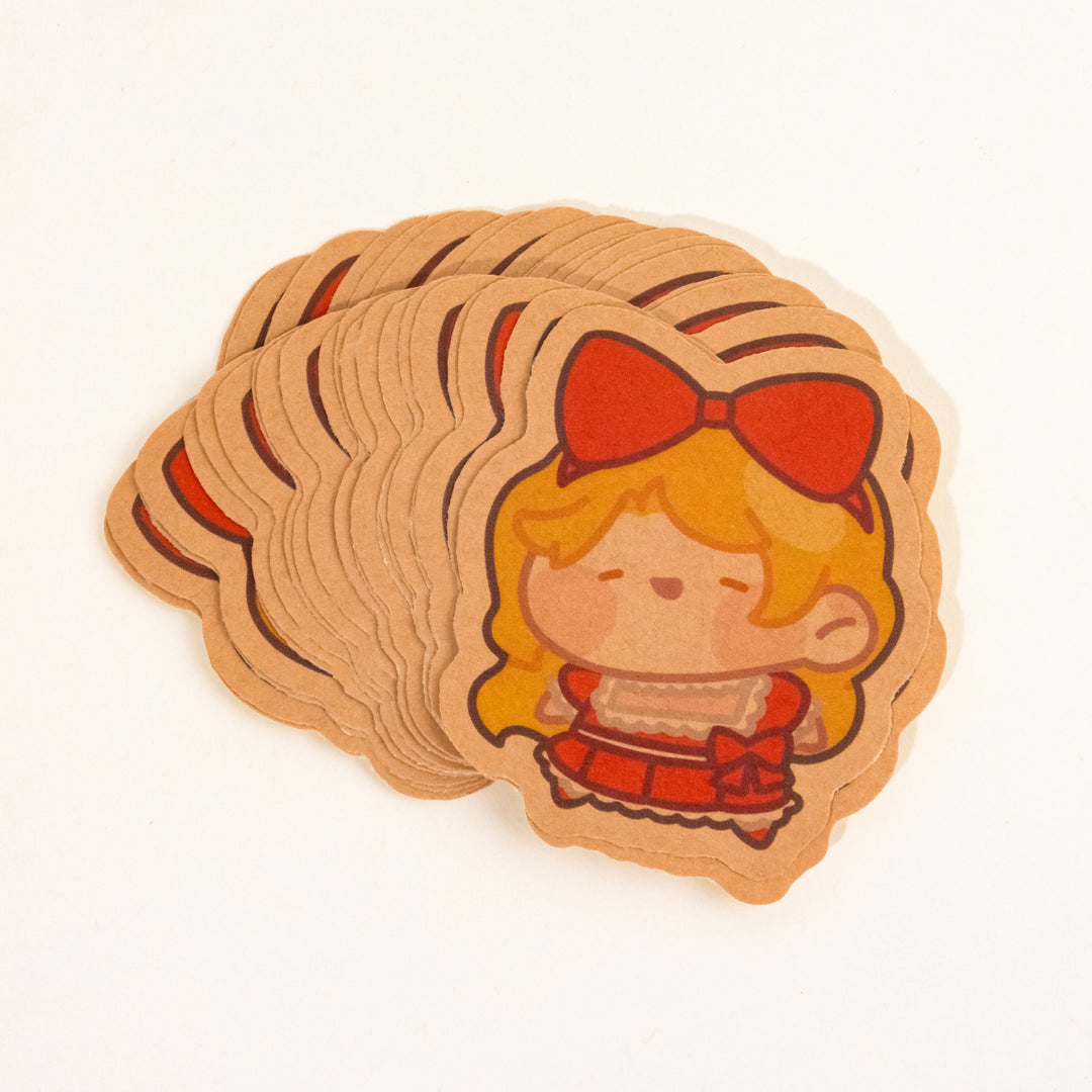 Custom Kraft Paper Stickers