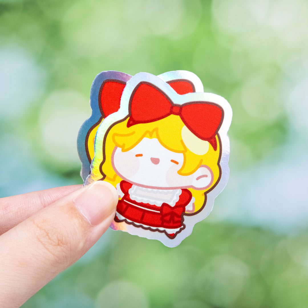 Custom Holographic Border Stickers