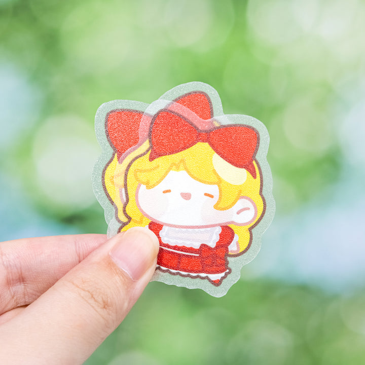 Custom Frosted Stickers