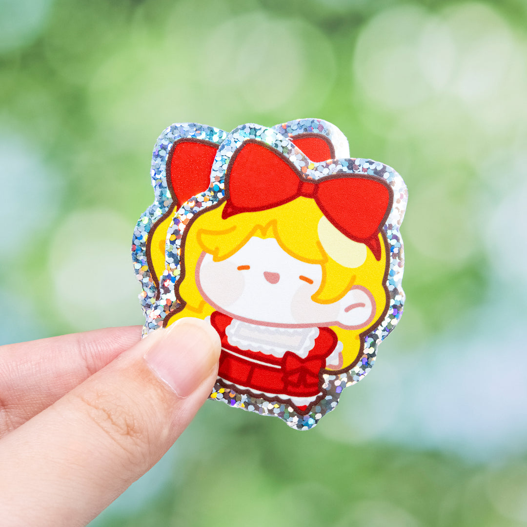 Custom Glitter Stickers