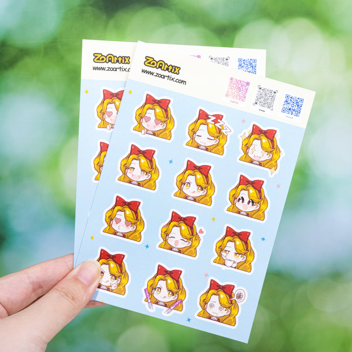 Custom Kiss Cut Sticker Sheets