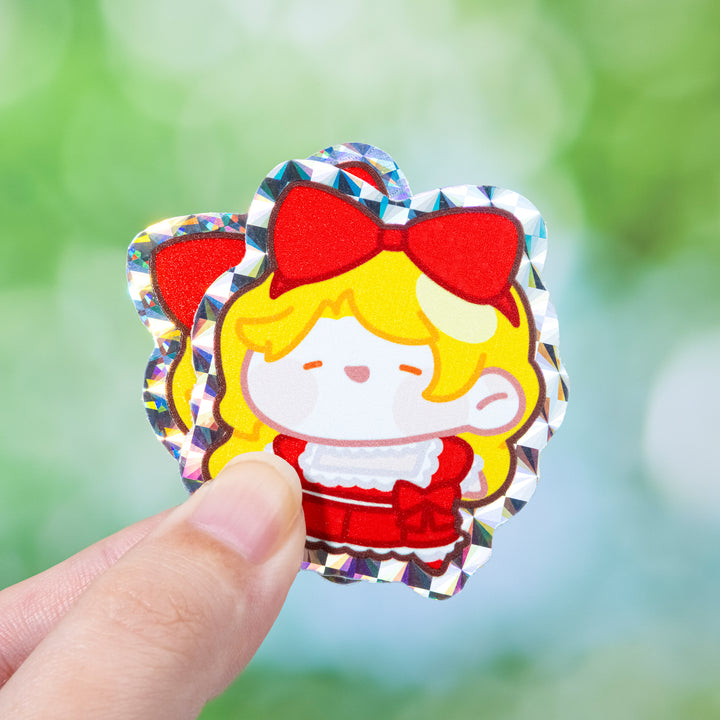 Custom Prismatic Stickers