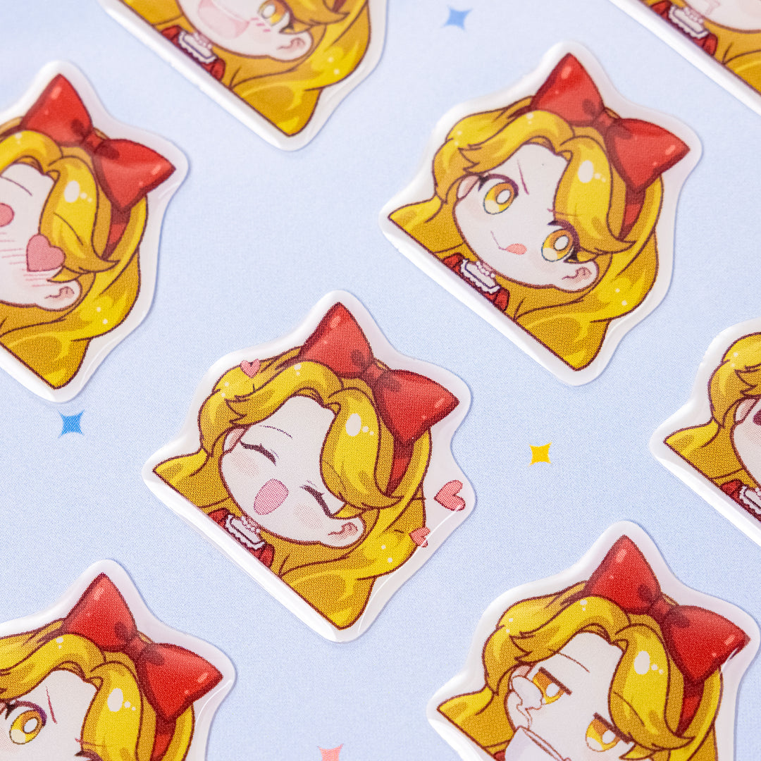 Custom 3D Puffy Sticker Sheets