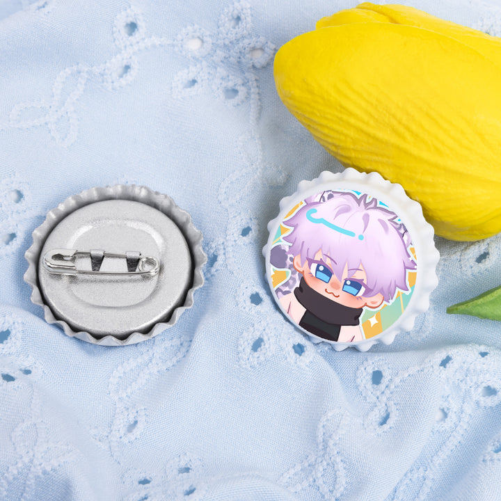 Custom Full Print Bottle Cap Badges