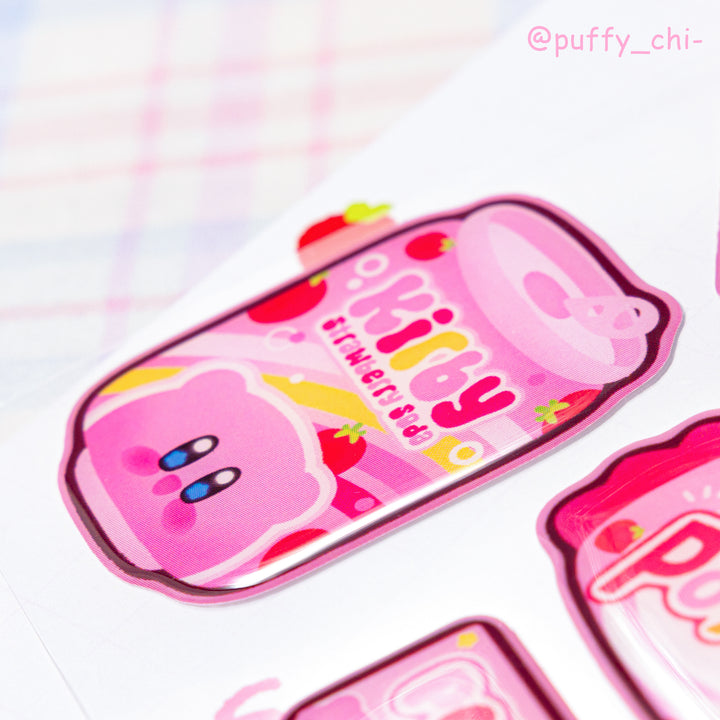 Custom 3D Puffy Sticker Sheets