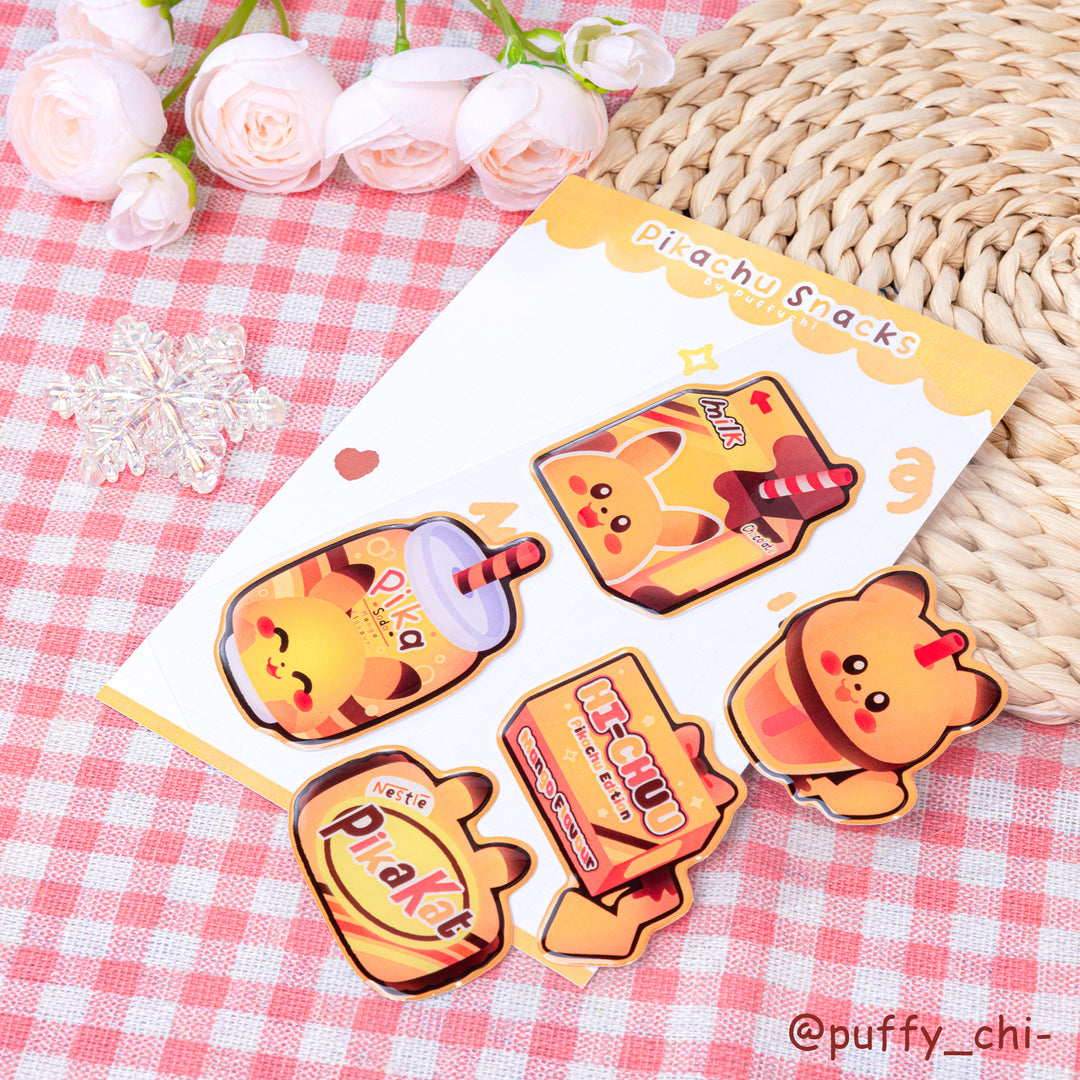 Custom 3D Puffy Sticker Sheets