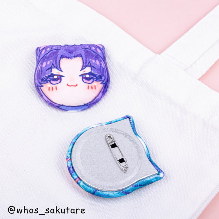 Custom Cat Shape Plush Badges