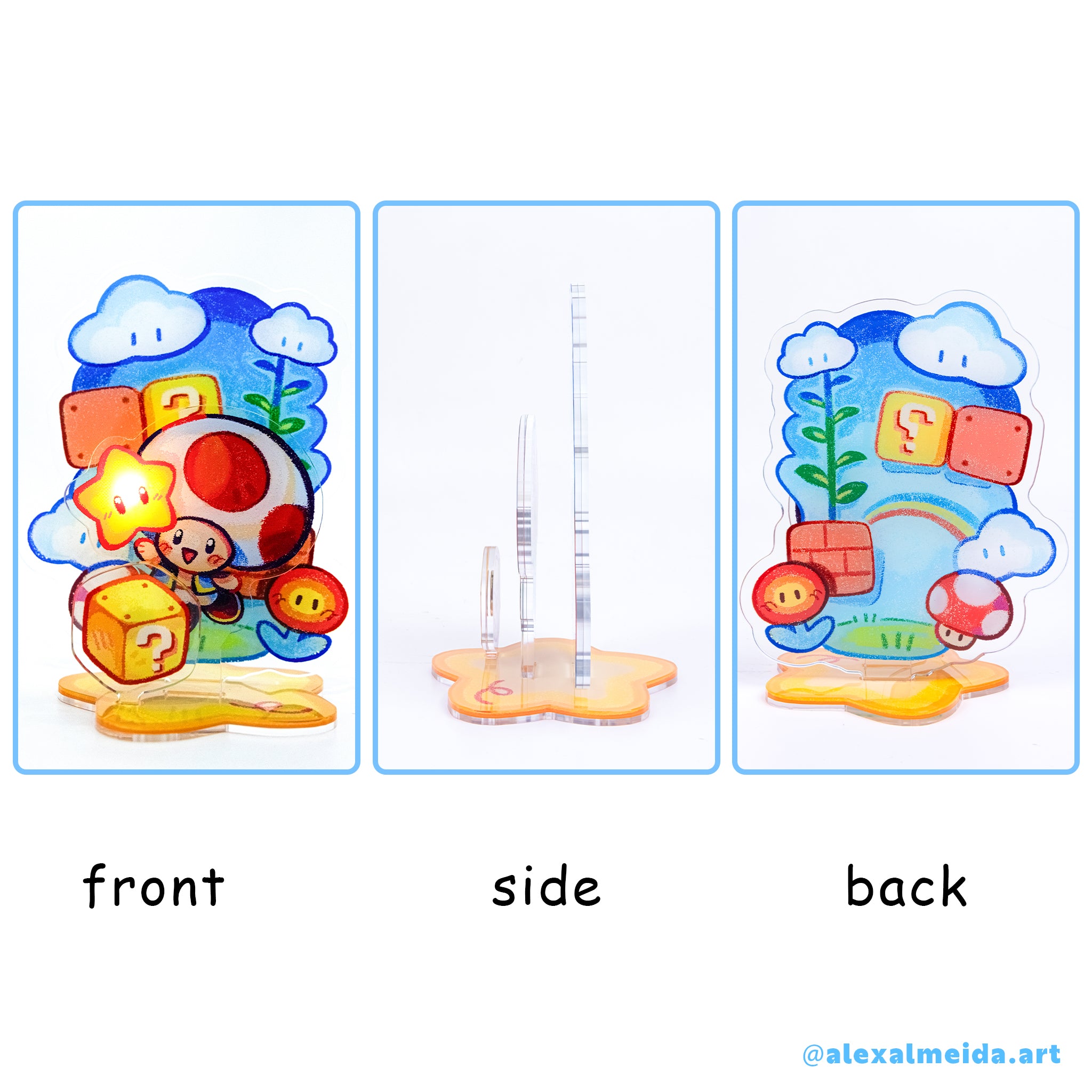 Custom Light Up Magnetic Standees