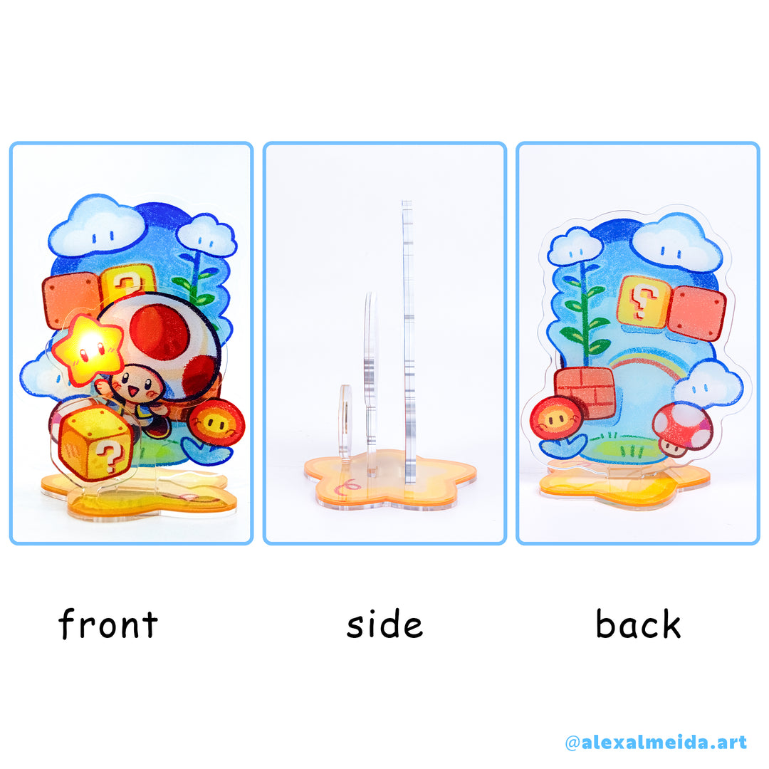 Custom Light Up Magnetic Standees