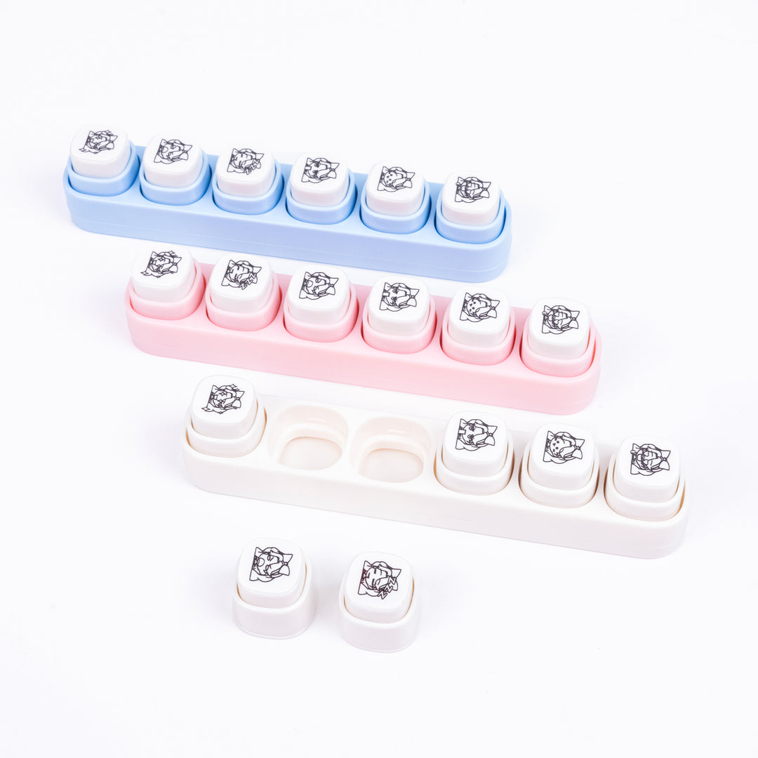 Custom 6-Linked Keyboard Stamp