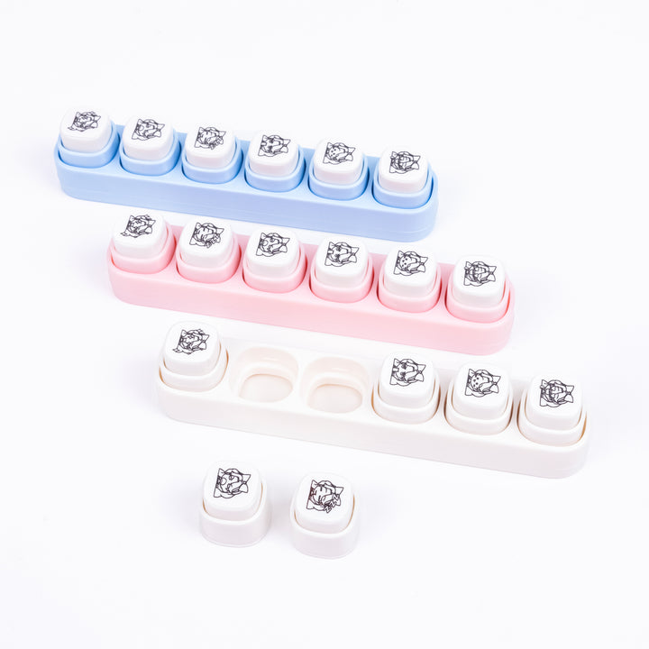 Custom 6-Linked Keyboard Stamp