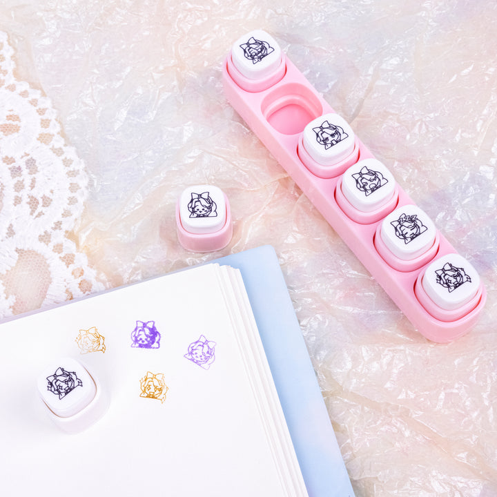 Custom 6-Linked Keyboard Stamp