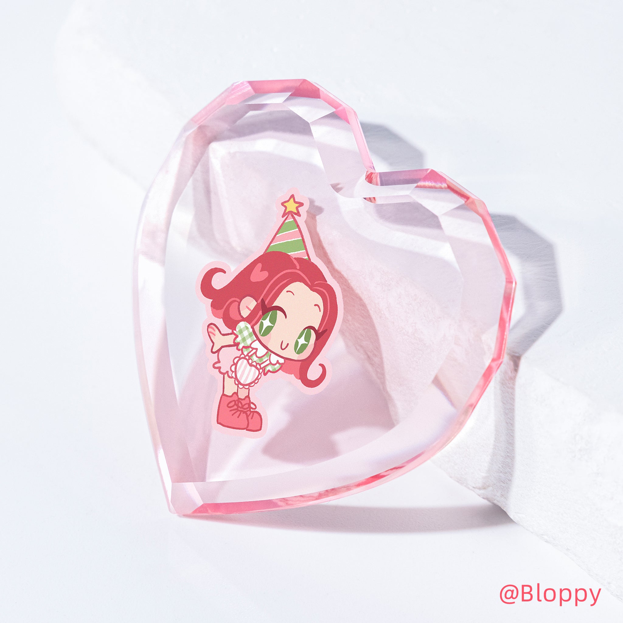 Custom Acrylic Diamond Keychain