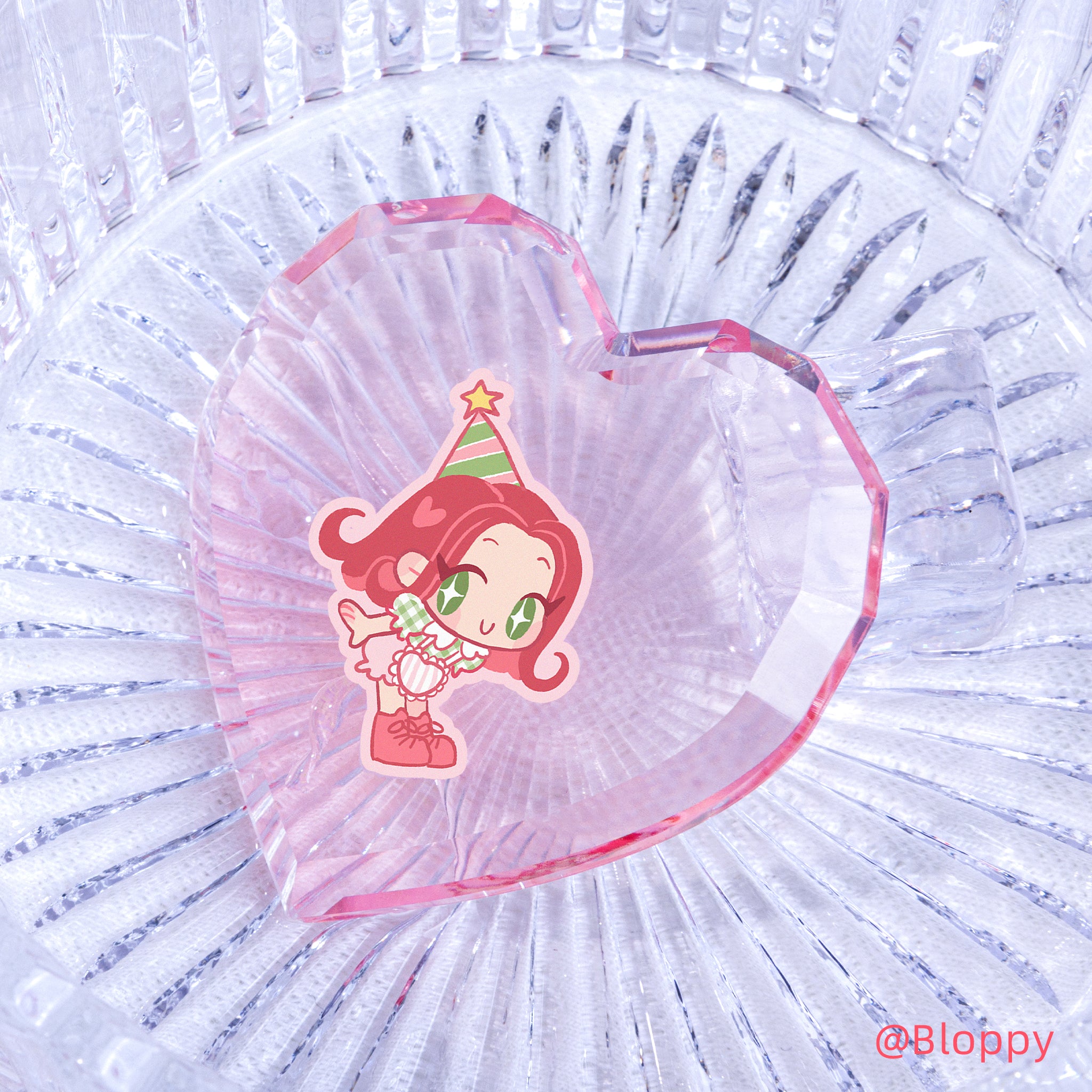 Custom Acrylic Diamond Keychain
