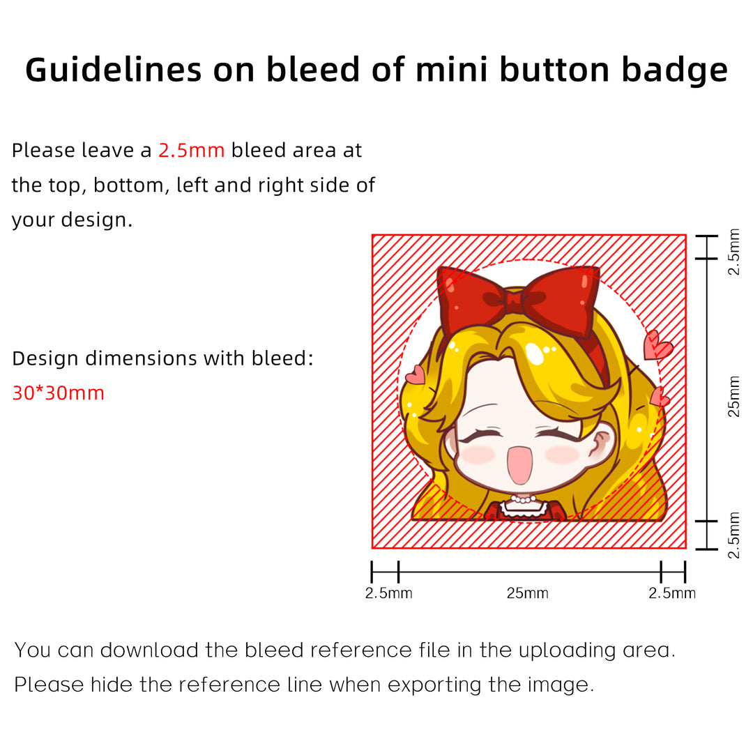 Custom Mini Button Badges