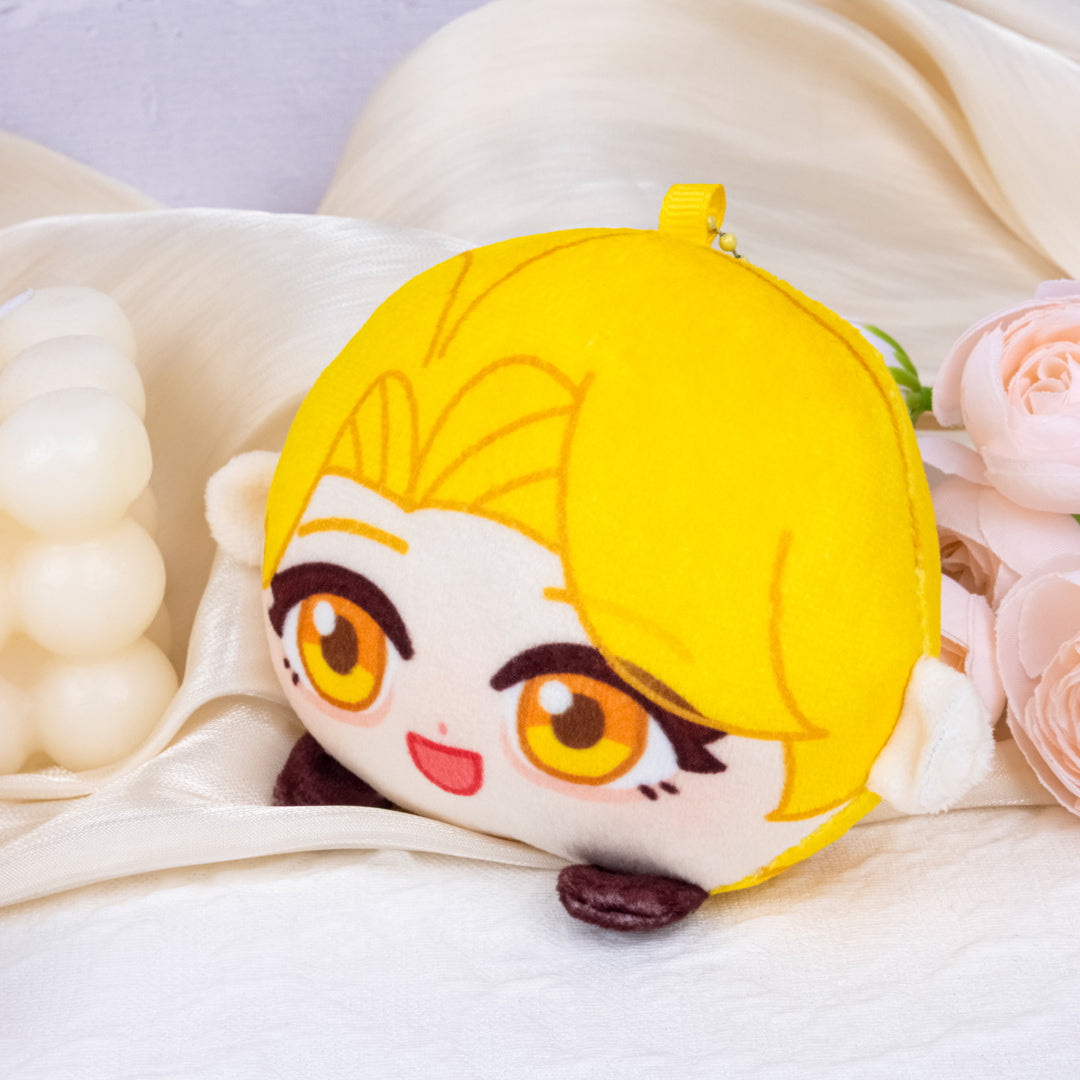 Custom Mochi Face Plush Keychain