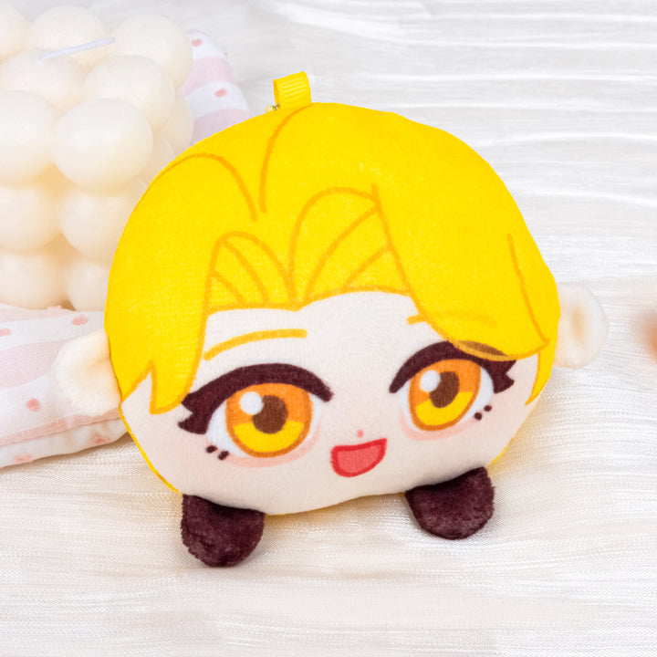 Custom Mochi Face Plush Keychain