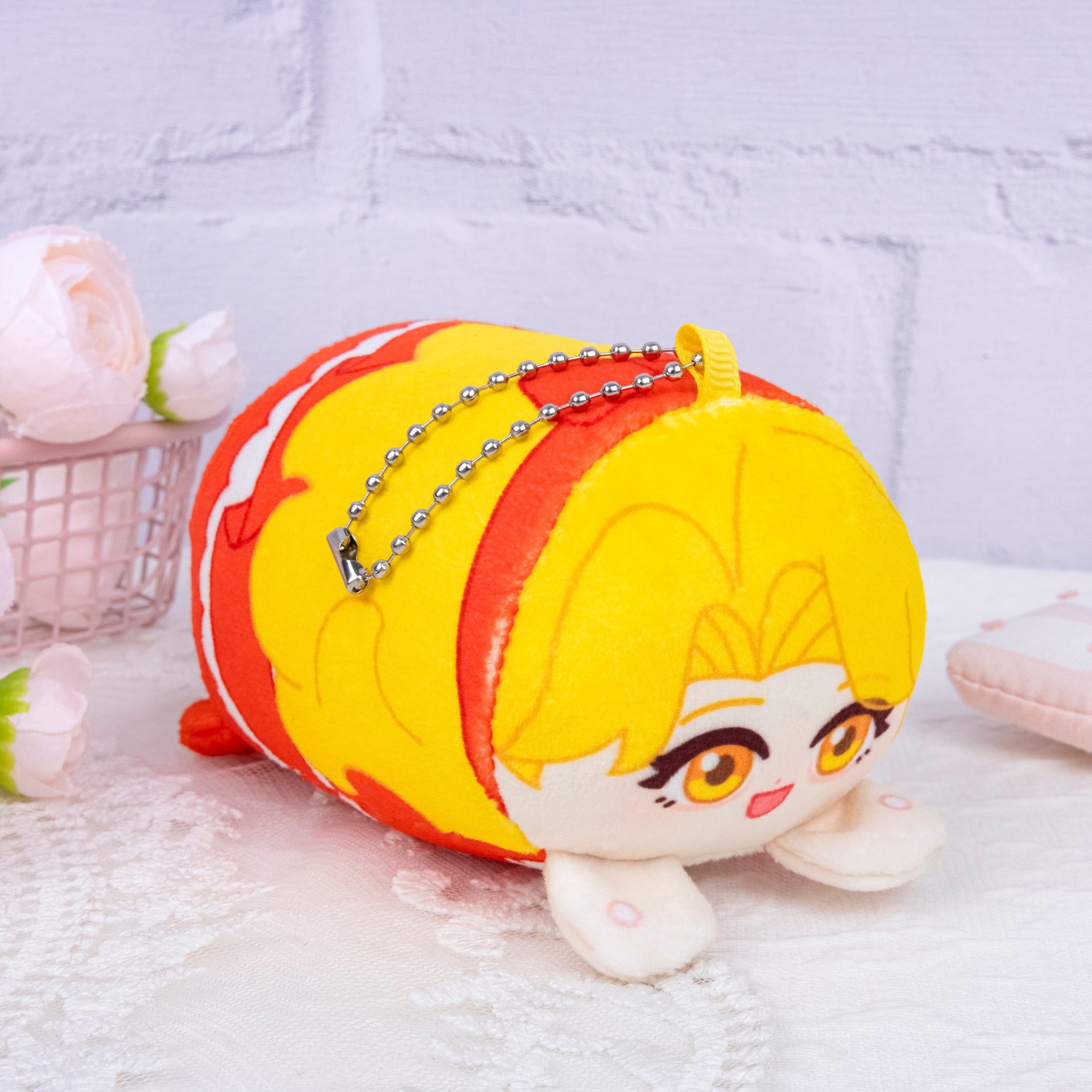 Custom Mochikororin Plush Toy Mascot Keychains