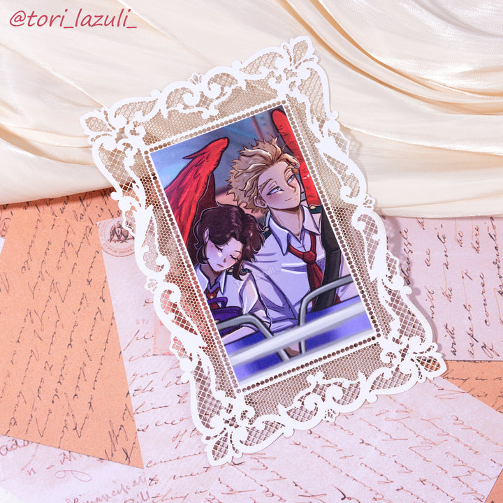 Custom Hollowed-Out Lace Postcards
