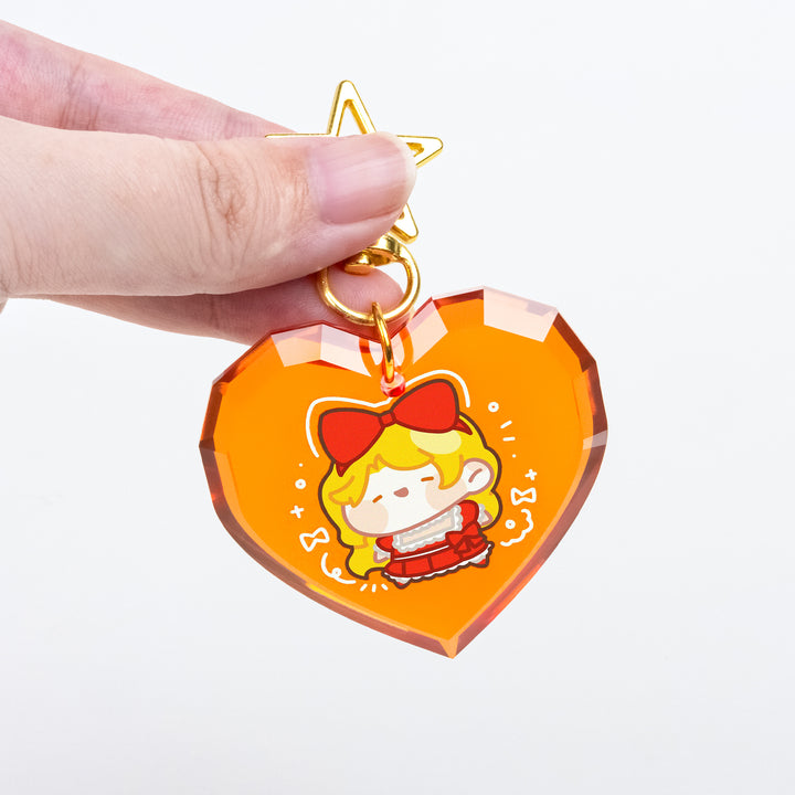 Custom Acrylic Diamond Keychain