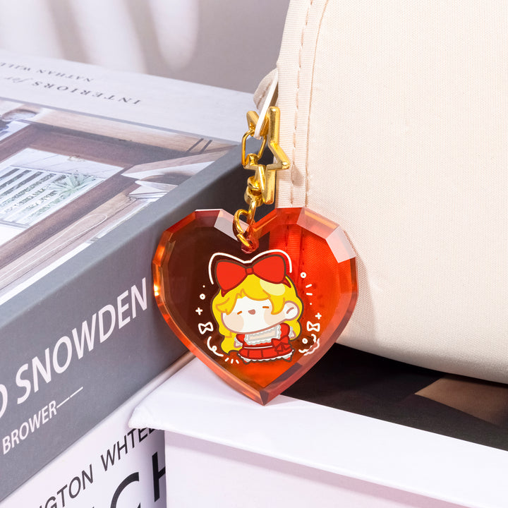 Custom Acrylic Diamond Keychain
