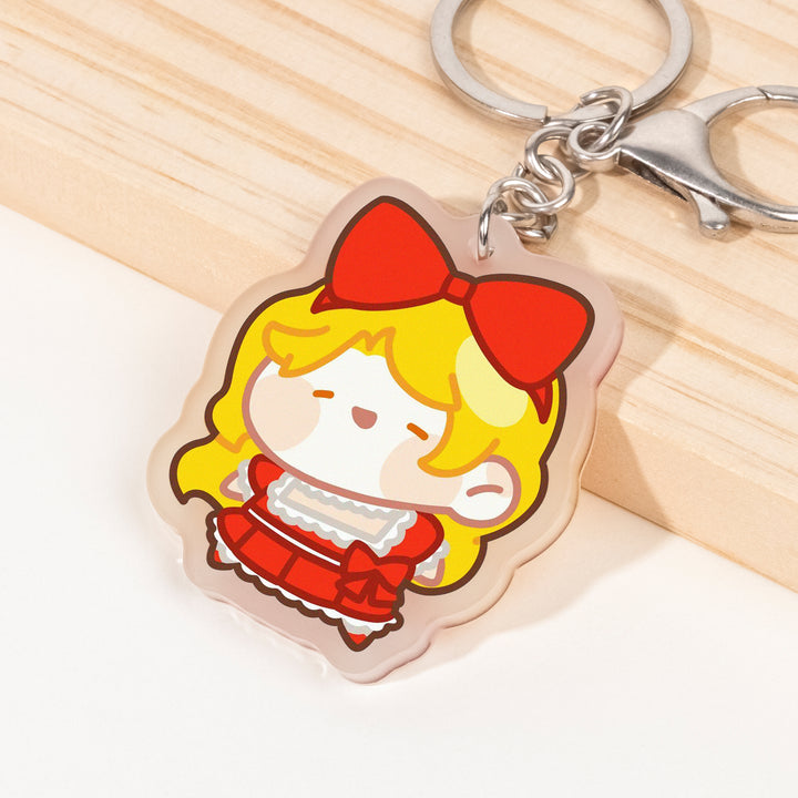 Custom Glow In The Dark Acrylic Keychains