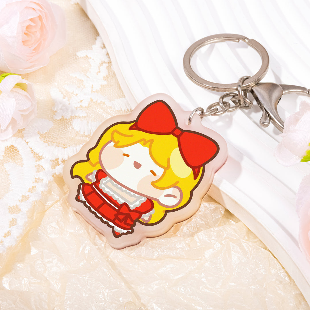 Custom Glow In The Dark Acrylic Keychains
