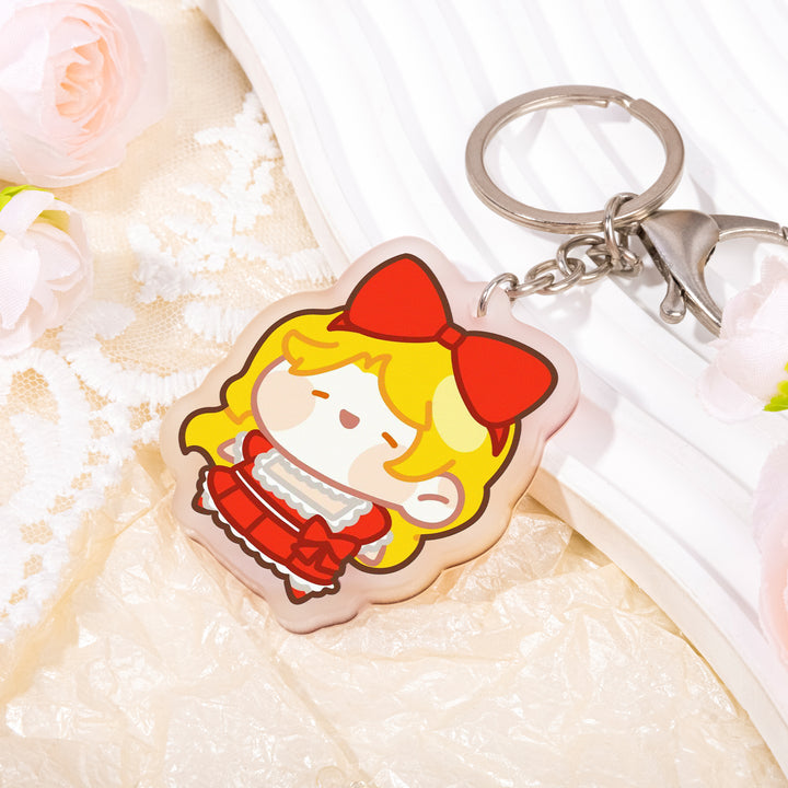 Custom Glow In The Dark Acrylic Keychains