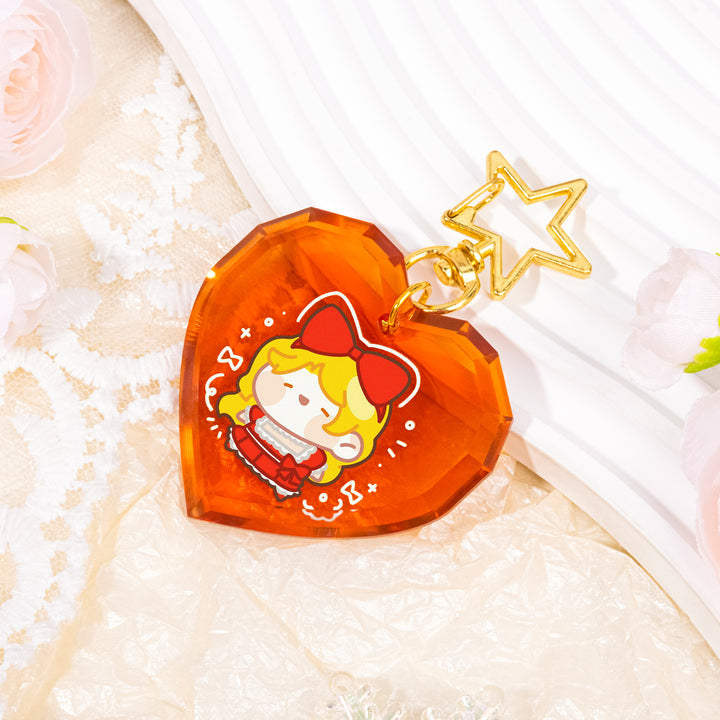 Custom Acrylic Diamond Keychain