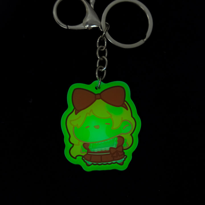 Custom Glow In The Dark Acrylic Keychains
