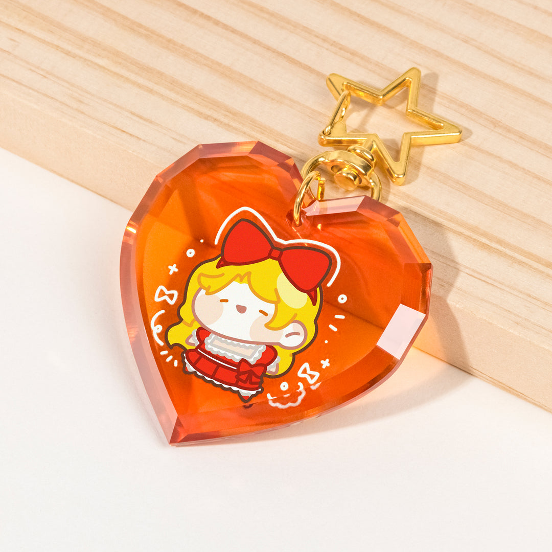 Custom Acrylic Diamond Keychain