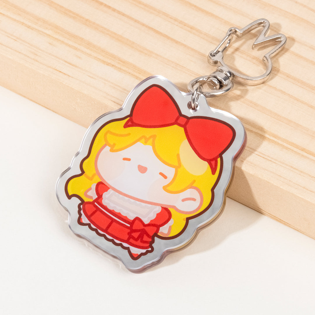 Custom Mirror Acrylic Keychain
