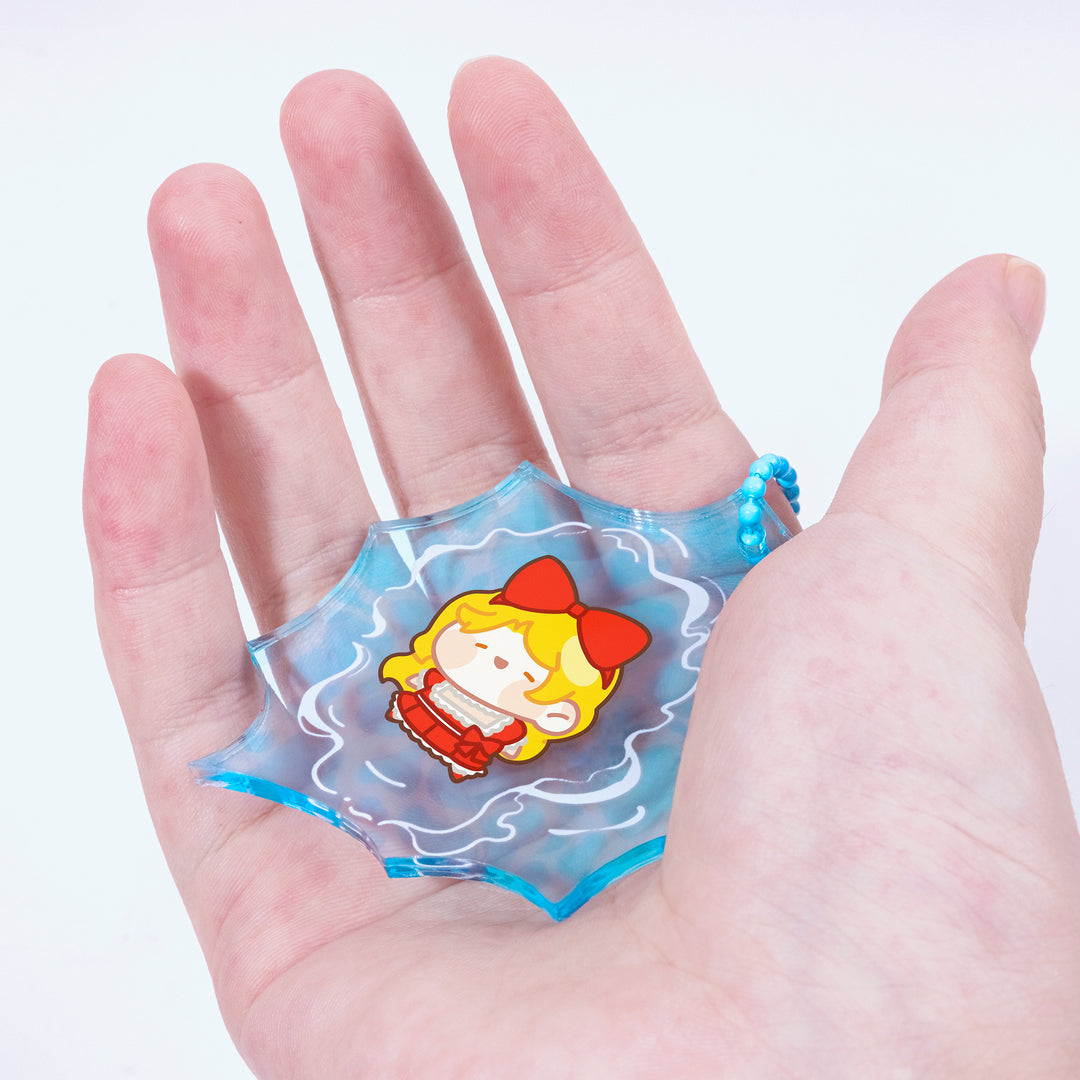 Custom Water Pool Acrylic Charm