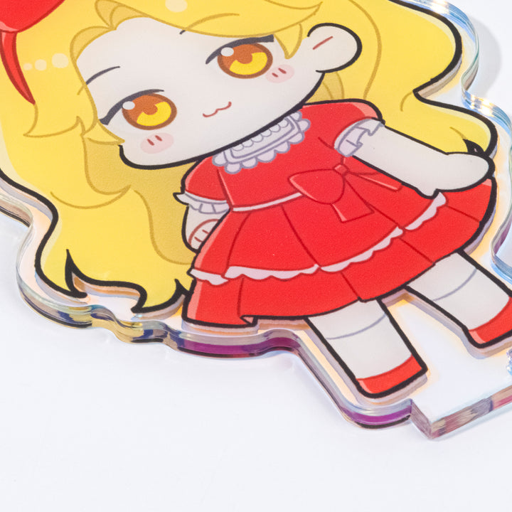 Standees de acrílico arcoíris personalizados 