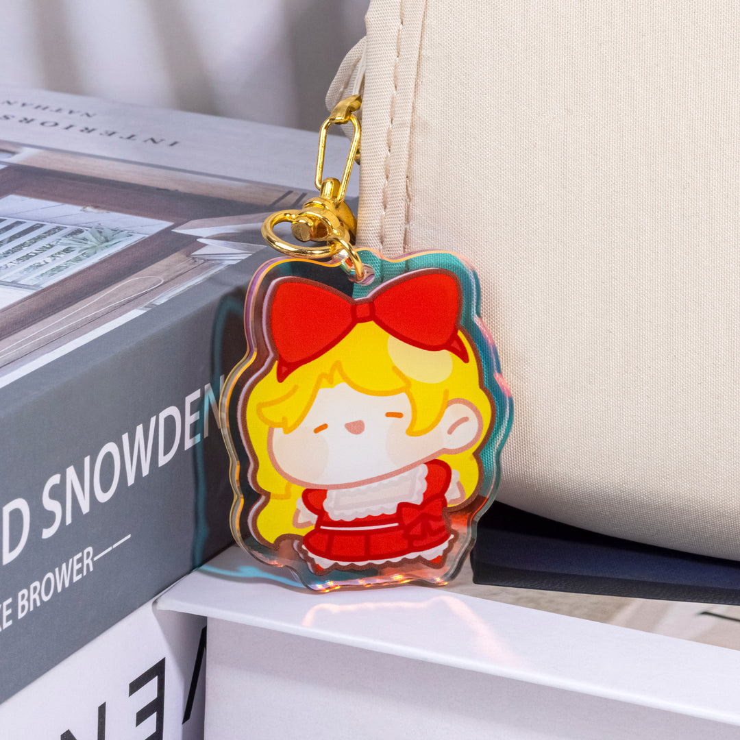Custom Rainbow Acrylic Keychains