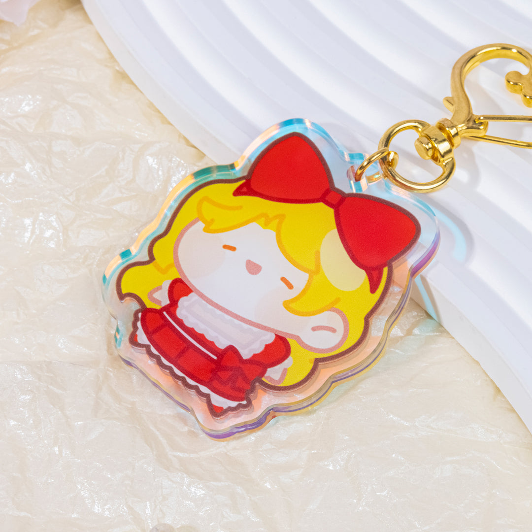 Custom Rainbow Acrylic Keychains