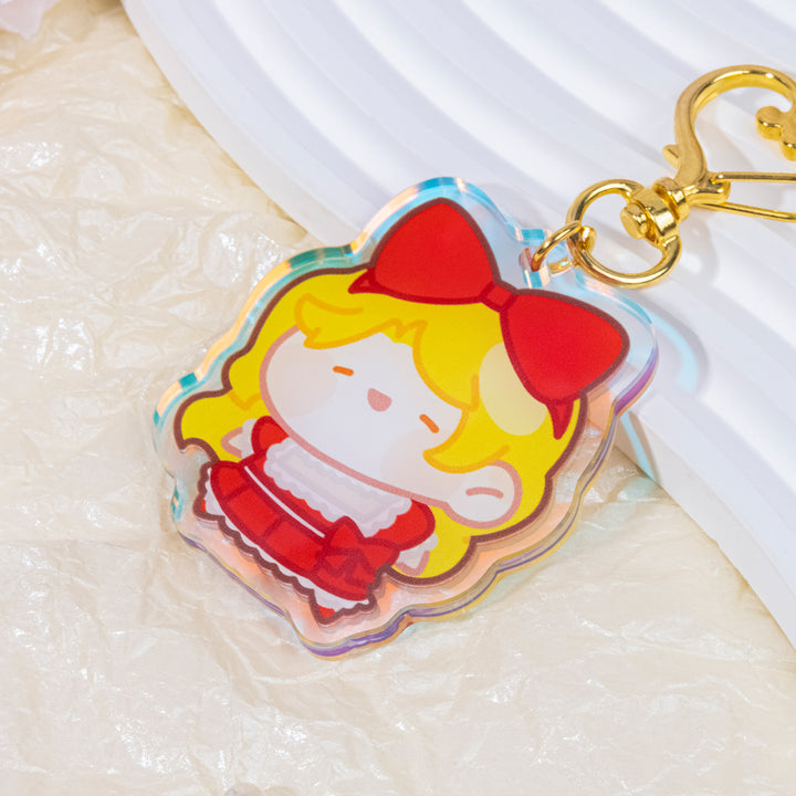 Custom Rainbow Acrylic Keychains