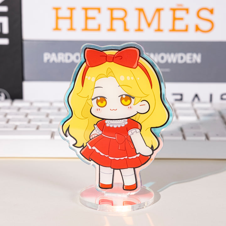 Standees de acrílico arcoíris personalizados 